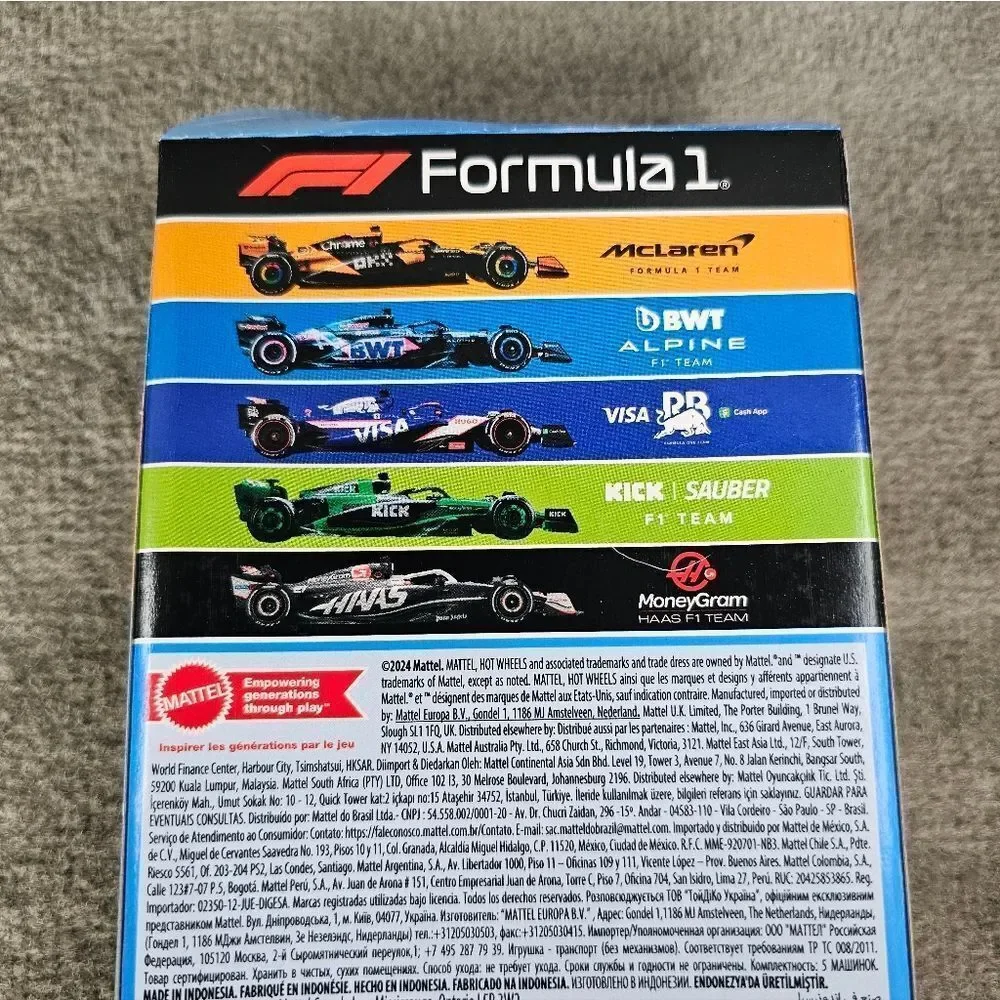 Hotwheels Formula 1 Pacl